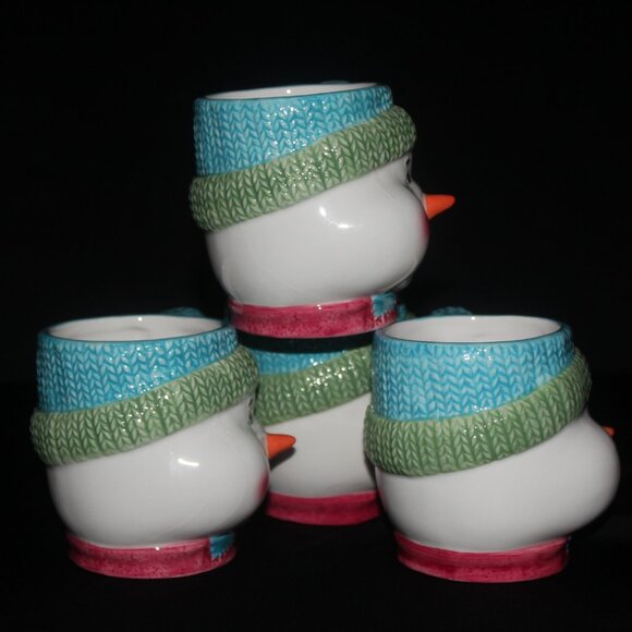 Delightful Frosty Snowman Mugs | Set of 4 Christmas Stuffins Mugs | Liv Canada - Picture 5 of 7